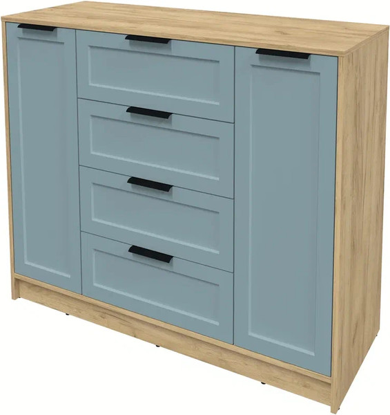 Изображение товара Тумба Интерлиния Концепт Тренд КТ-Т120 (дуб золотой/океан)