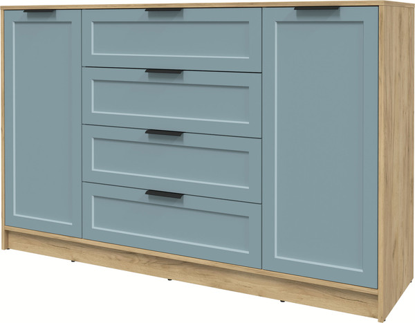 Изображение товара Тумба Интерлиния Концепт Тренд КТ-Т160 (дуб золотой/океан)