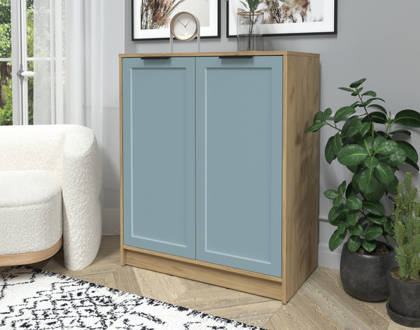 Изображение товара Тумба Интерлиния Концепт Тренд КТ-Т84 (дуб золотой/океан)