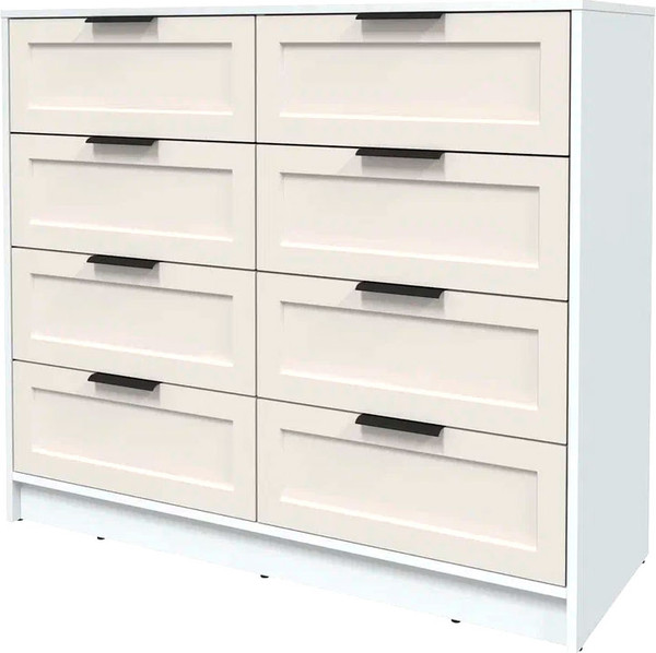 Изображение товара Комод Интерлиния Концепт Тренд КТ-К117 (белый платинум/кашемир)