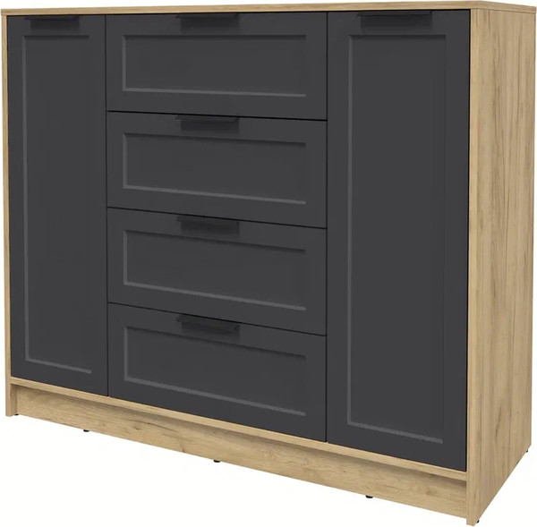 Изображение товара Тумба Интерлиния Концепт Тренд КТ-Т120 (дуб золотой/пепел)