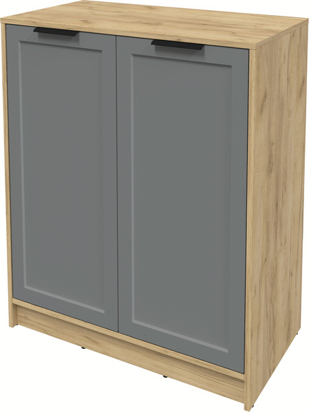 Изображение товара Тумба Интерлиния Концепт Тренд КТ-Т84 (дуб золотой/серый)