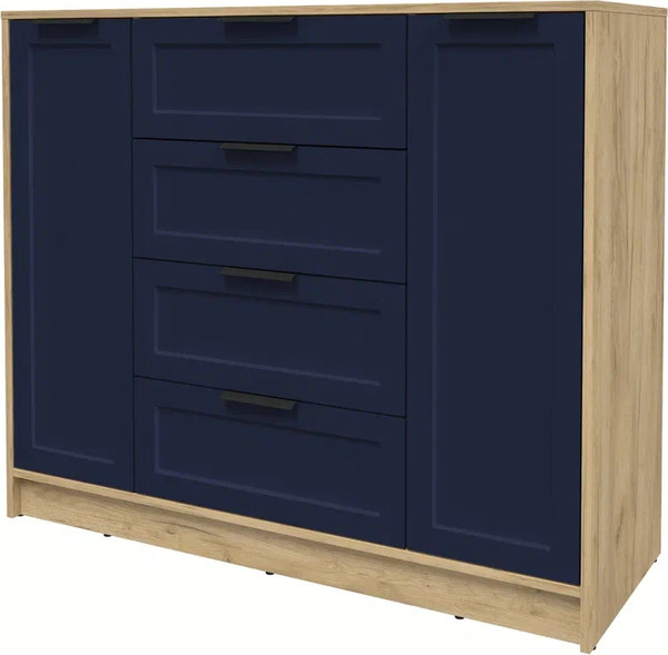 Изображение товара Тумба Интерлиния Концепт Тренд КТ-Т120 (дуб золотой/индиго)