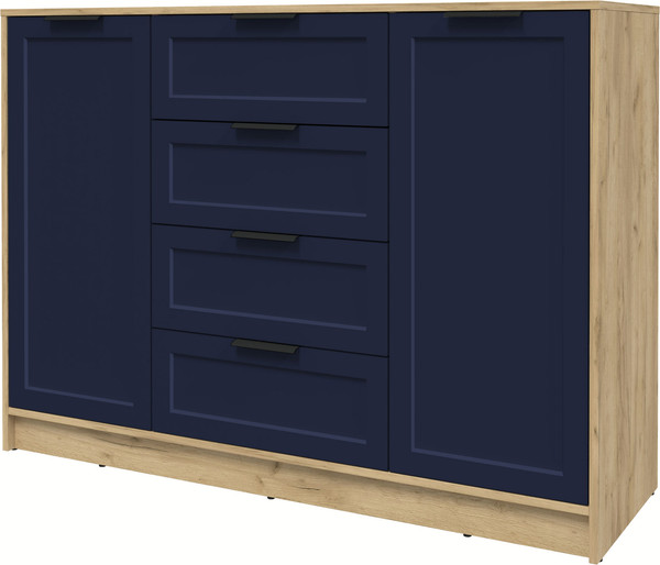 Изображение товара Тумба Интерлиния Концепт Тренд КТ-Т140 (дуб золотой/индиго)