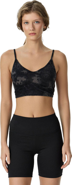 Изображение товара Топ спортивный Mark Formelle 302918 (р.164/170-96-102, разводы на черном-1)