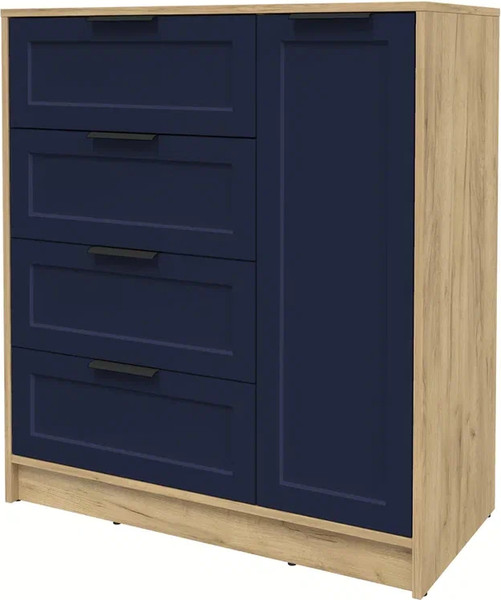 Изображение товара Тумба Интерлиния Концепт Тренд КТ-Т90 (дуб золотой/индиго)