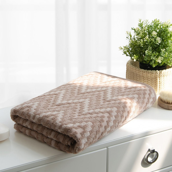 Изображение товара Полотенце Самойловский текстиль МХ42 50x90 Сиена1 / 790238 (мокко/светло-бежевый)