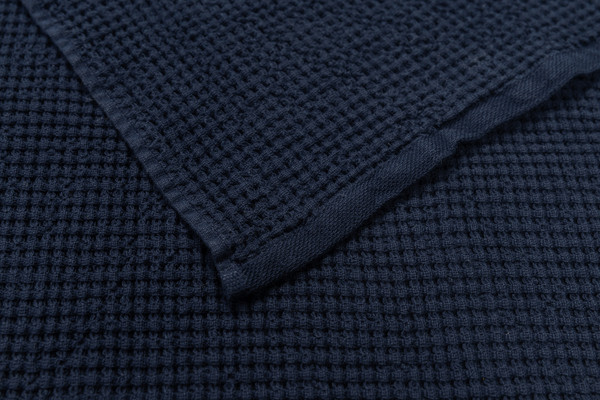 Изображение товара Полотенце Речицкий текстиль Бисер вафля 60х140 / 3о422.080ж1 (темно-синий 8)