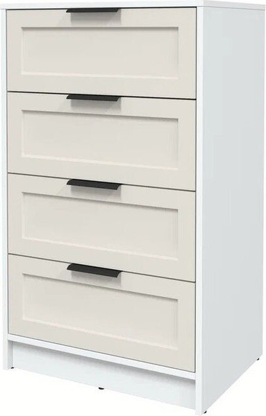 Изображение товара Комод Интерлиния Концепт Тренд КТ-К60 (белый платинум/кашемир)