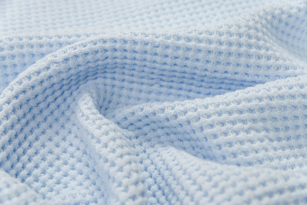 Изображение товара Полотенце Речицкий текстиль Бисер вафля 65х125 / 3о423.130ж1 (голубой 4)