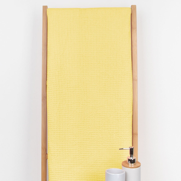 Изображение товара Полотенце Речицкий текстиль Бисер вафля 65х120 / 3о423.130ж1 (светло-желтый)