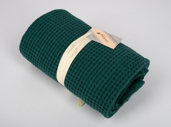 Изображение товара Полотенце Речицкий текстиль Бисер вафля 40х80 / 3о424.092ж1 (зеленый опал2)