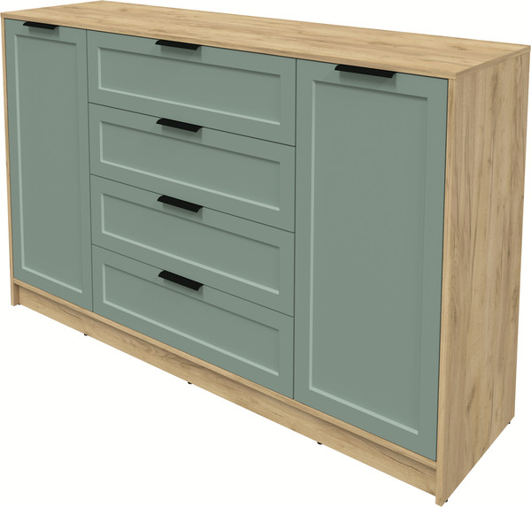 Изображение товара Тумба Интерлиния Концепт Тренд КТ-Т160 (дуб золотой/мята)