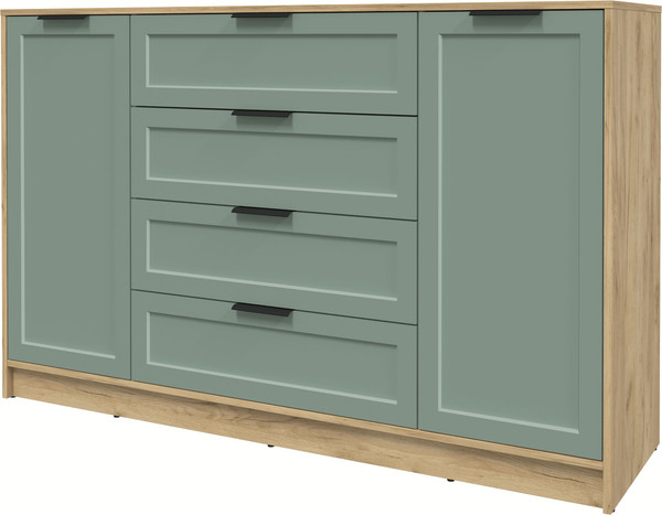 Изображение товара Тумба Интерлиния Концепт Тренд КТ-Т160 (дуб золотой/мята)