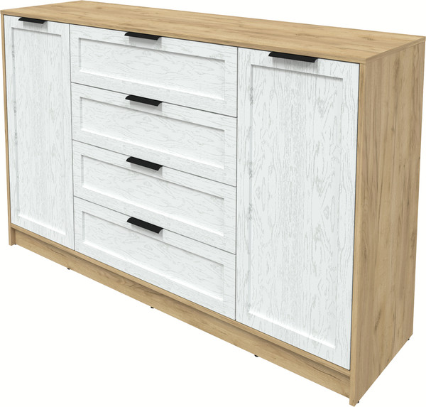 Изображение товара Тумба Интерлиния Концепт Тренд КТ-Т160 (дуб золотой/дуб полярный)