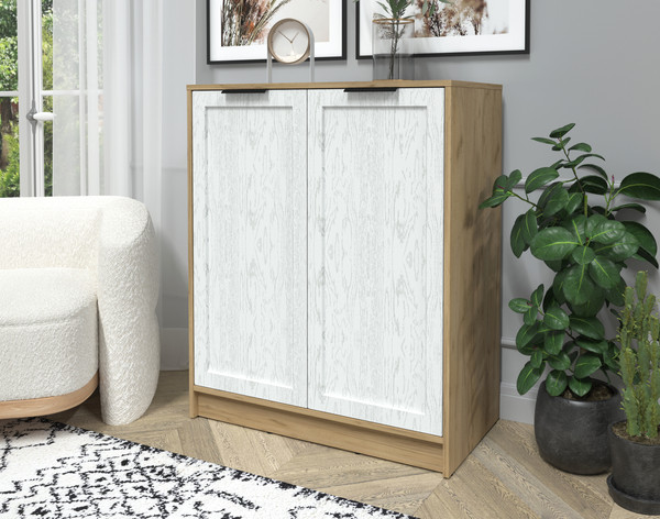 Изображение товара Тумба Интерлиния Концепт Тренд КТ-Т84 (дуб золотой/дуб полярный)