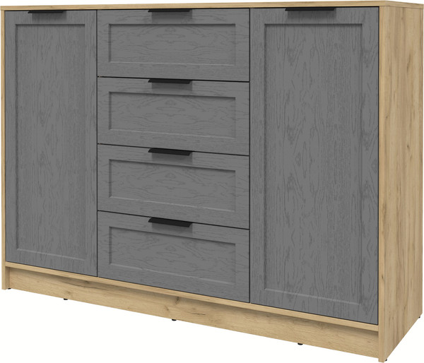 Изображение товара Тумба Интерлиния Концепт Тренд КТ-Т140 (дуб золотой/дуб серый)