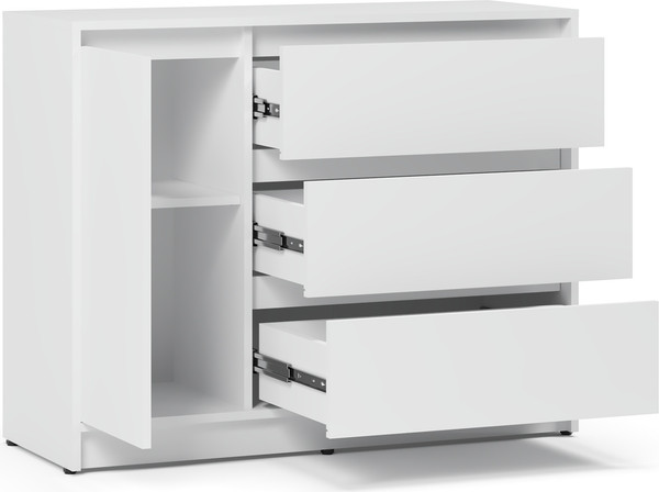 Изображение товара Тумба Eligard Brighton 1D3S (белый)