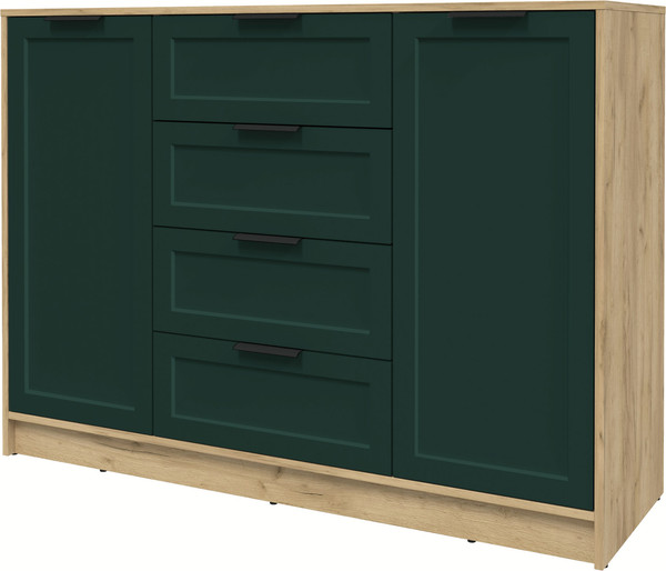 Изображение товара Тумба Интерлиния Концепт Тренд КТ-Т140 (дуб золотой/изумруд)