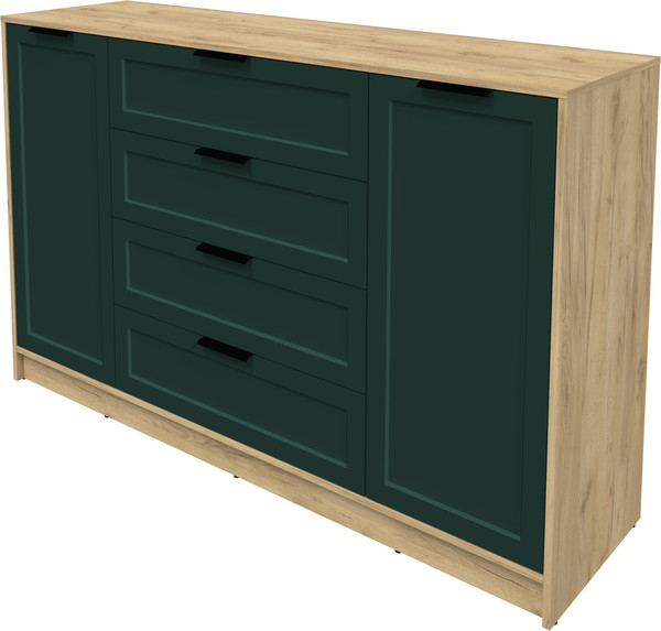 Изображение товара Тумба Интерлиния Концепт Тренд КТ-Т160 (дуб золотой/изумруд)