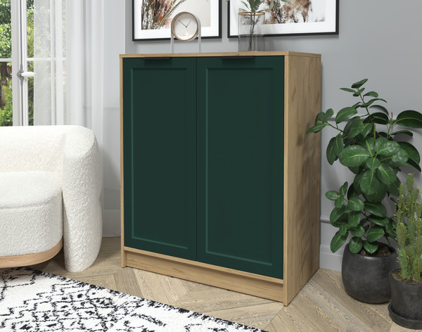 Изображение товара Тумба Интерлиния Концепт Тренд КТ-Т84 (дуб золотой/изумруд)