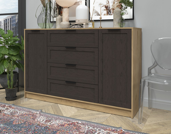 Изображение товара Тумба Интерлиния Концепт Тренд КТ-Т160 (дуб золотой/дуб английский)