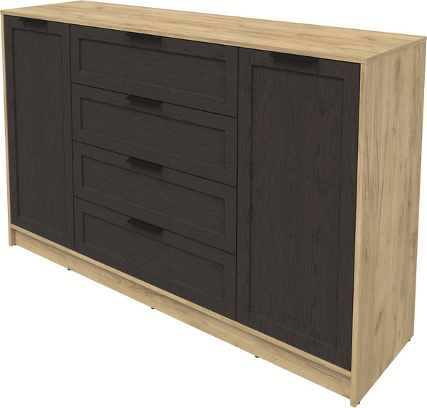 Изображение товара Тумба Интерлиния Концепт Тренд КТ-Т160 (дуб золотой/дуб английский)