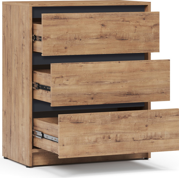 Изображение товара Комод Eligard Brighton 3S (дуб вотан)