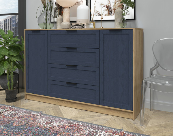 Изображение товара Тумба Интерлиния Концепт Тренд КТ-Т160 (дуб золотой/дуб королевский)