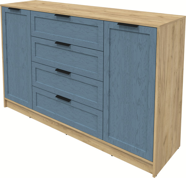 Изображение товара Тумба Интерлиния Концепт Тренд КТ-Т160 (дуб золотой/дуб лазурный)