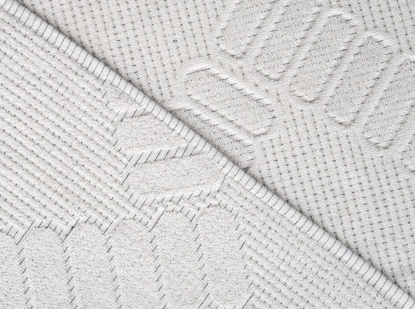 Изображение товара Плед Речицкий текстиль Ротанг махровый 200x208 / 3с109.412ж1 (белый)