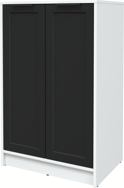 Изображение товара Тумба Интерлиния Концепт Тренд КТ-Т64 (белый платинум/черный)