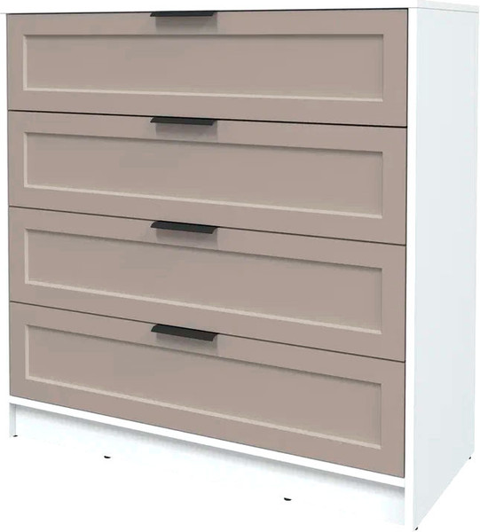 Изображение товара Комод Интерлиния Концепт Тренд КТ-К100 (белый платинум/луна)