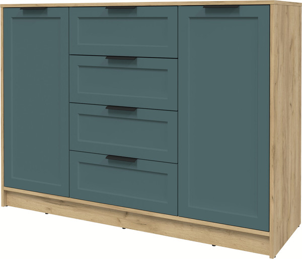 Изображение товара Тумба Интерлиния Концепт Тренд КТ-Т140 (дуб золотой/верде)