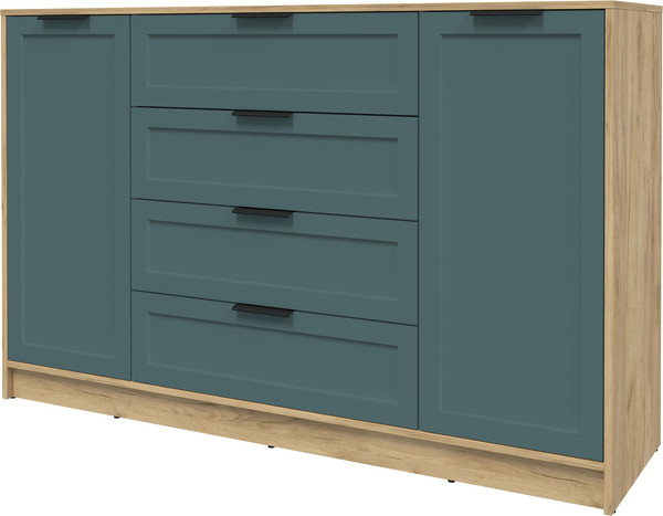 Изображение товара Тумба Интерлиния Концепт Тренд КТ-Т160 (дуб золотой/верде)