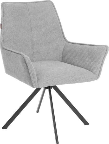 Изображение товара Стул Tetchair Мурано опора 360 (велюр/букле (HYP), светло-серый)