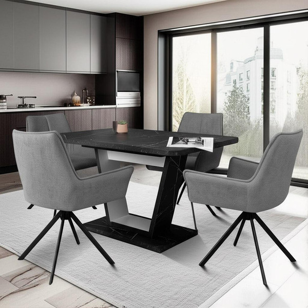 Изображение товара Стул Tetchair Мурано опора 360 (велюр/букле (HYP), светло-серый)