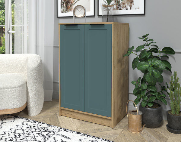 Изображение товара Тумба Интерлиния Концепт Тренд КТ-Т64 (дуб золотой/верде)