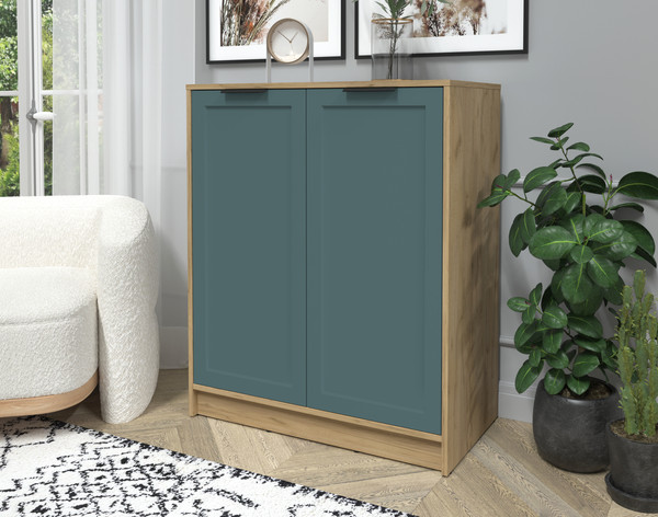 Изображение товара Тумба Интерлиния Концепт Тренд КТ-Т84 (дуб золотой/верде)