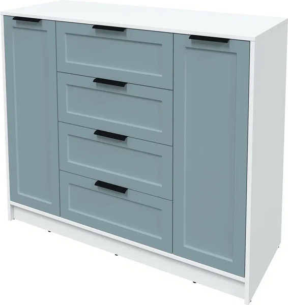 Изображение товара Тумба Интерлиния Концепт Тренд КТ-Т120 (белый платинум/океан)