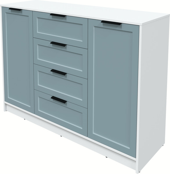 Изображение товара Тумба Интерлиния Концепт Тренд КТ-Т140 (белый платинум/океан)