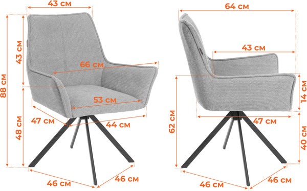 Изображение товара Стул Tetchair Мурано опора 360 (велюр/букле (HYP), бежевый)