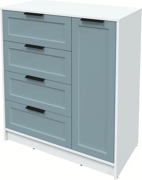 Изображение товара Тумба Интерлиния Концепт Тренд КТ-Т90 (белый платинум/океан)