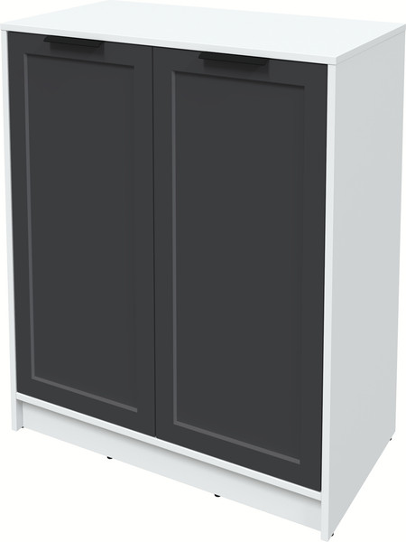 Изображение товара Тумба Интерлиния Концепт Тренд КТ-Т84 (белый платинум/пепел)