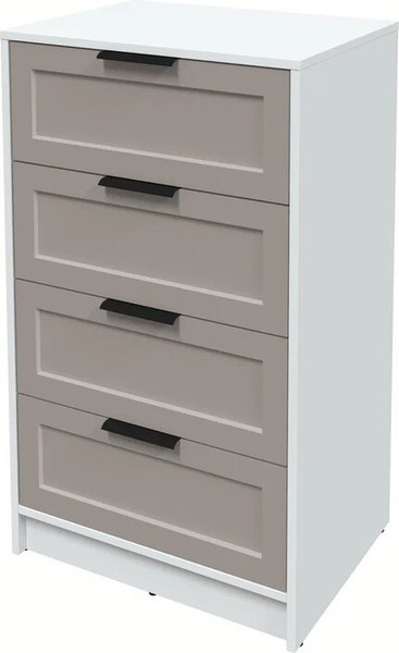 Изображение товара Комод Интерлиния Концепт Тренд КТ-К60 (белый платинум/луна)