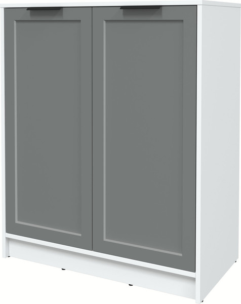 Изображение товара Тумба Интерлиния Концепт Тренд КТ-Т84 (белый платинум/серый)