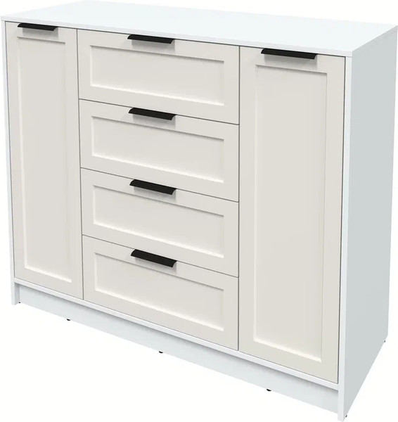 Изображение товара Тумба Интерлиния Концепт Тренд КТ-Т120 (белый платинум/кашемир)