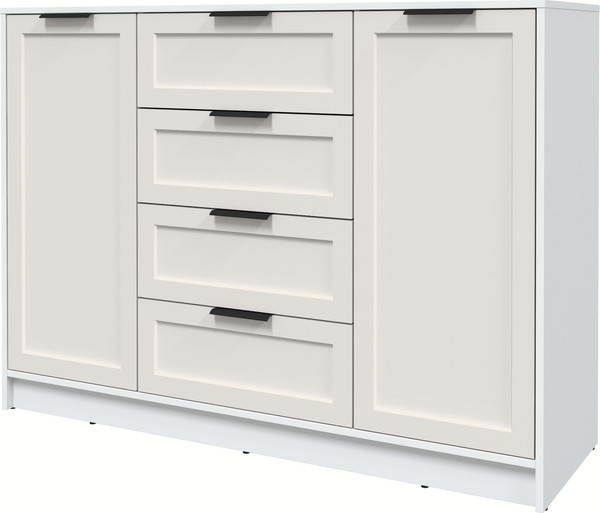 Изображение товара Тумба Интерлиния Концепт Тренд КТ-Т140 (белый платинум/кашемир)