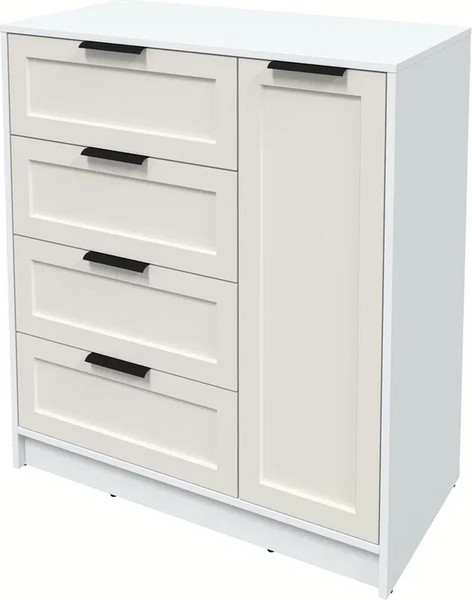 Изображение товара Тумба Интерлиния Концепт Тренд КТ-Т90 (белый платинум/кашемир)