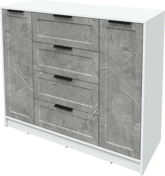 Изображение товара Тумба Интерлиния Концепт Тренд КТ-Т120 (белый платинум/керамика)